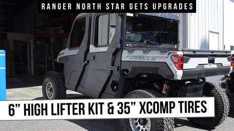 2022 Polaris Ranger North Star 6” High Lifter Kit 35” Xcomp Tires