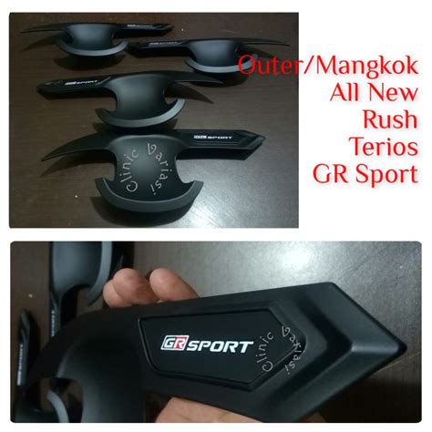 Cover Outer Mangkok Pintu Mobil All New Rush Terios Gr Sport