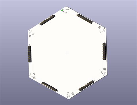 Gallery Hexagonal Neopixel Tiles Hackaday Io