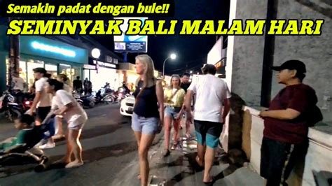 Wow Ternyata Begini Situasi Dunia Malamnya Bali🇮🇩 Jl Kayu Aya