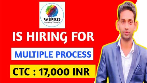 Jobs In Wipro For Freshers Jobs In Wipro Company Voice And Non Voice