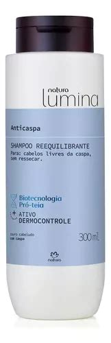 Natura Lumina Shampoo Anticaspa Reequilibrante 300ml MercadoLivre