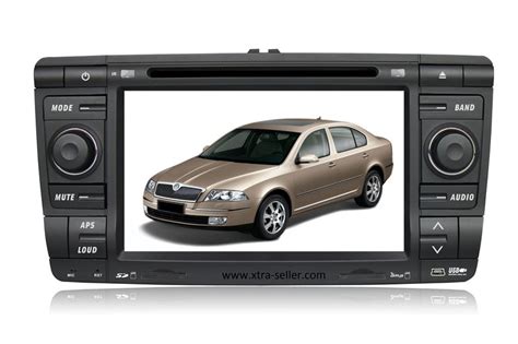 Autoradio Agw Gps Dvd Cd Bluetooth Usb Sd Pour Skoda Octavia