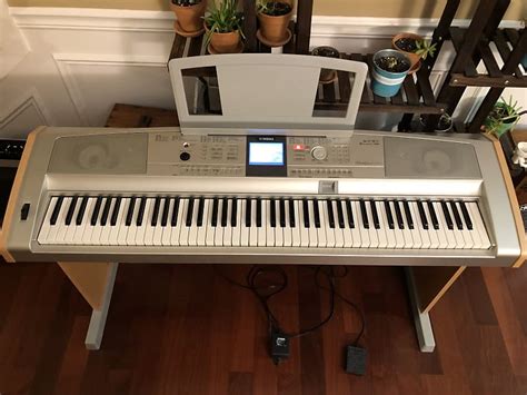 Yamaha DGX 505 88 Key Portable Grand With Stand And Pedal Reverb