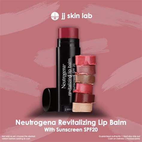 Neutrogena Revitalizing Lip Balm With Sunscreen Spf Lazada Ph