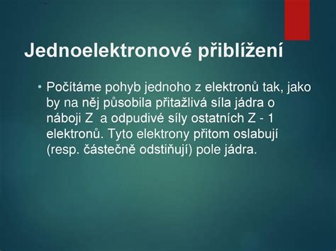 Atomová fyzika ppt stáhnout