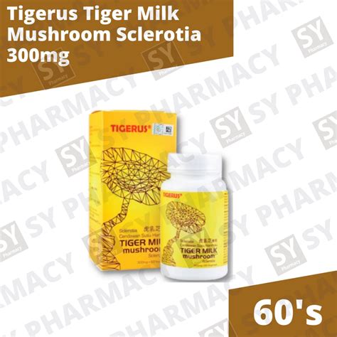 Tigerus Tiger Milk Mushroom Sclerotia 300mg Organic Tiger Milk