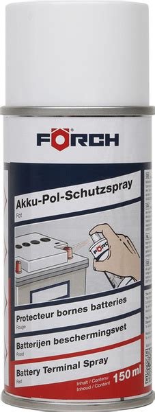 Средство для защиты контактов аккумулятора FORCH Германия 150 мл ...