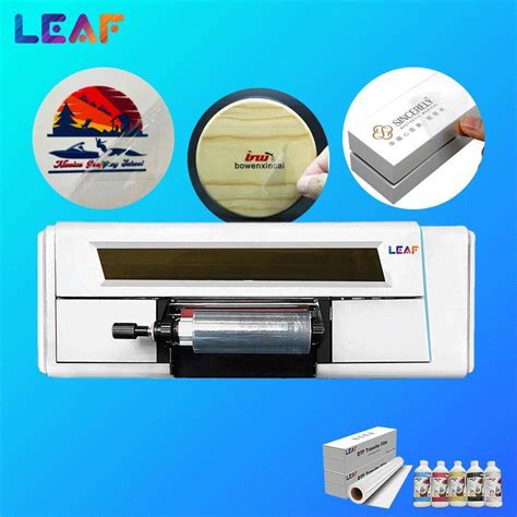 Leaf Fcolor Roll To Roll 60cm AB UV Dtf Printer With Epson I3200