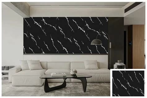 Mm Uv Marble Sheet Interior Decorative Pvc Wall Panels Uv