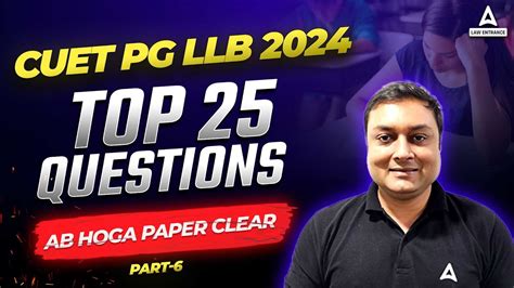 CUET PG LLB 2024 English Language Top 25 Questions Part 6 CUET