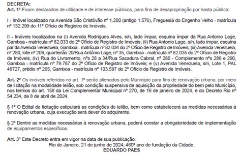 Oficial Prefeitura Desapropria Terreno Para Est Dio Do Flamengo