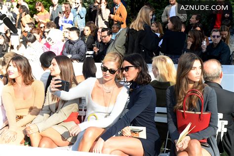 Bruna Marquezine Braless At The Jacquemus Fashion Show PAP Spring