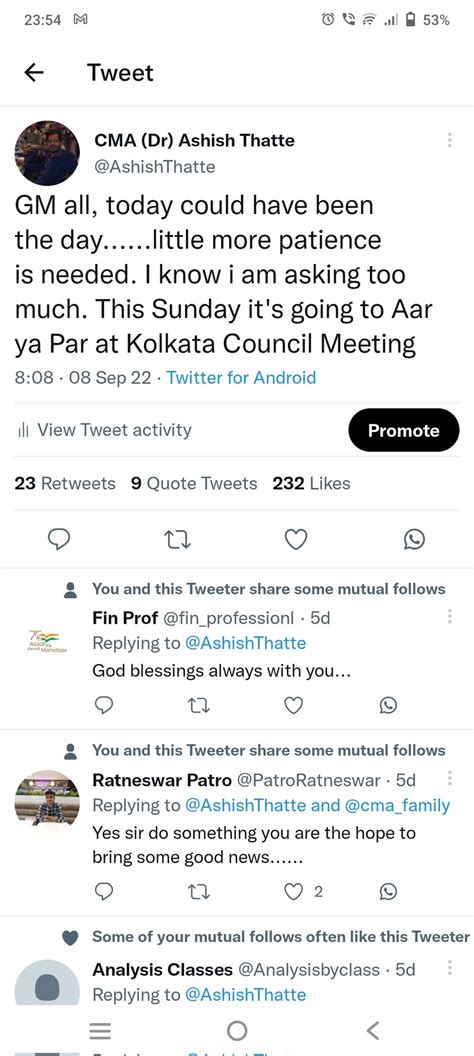 Cma Dr Ashish Thatte On Twitter Super Sunday I Predicted Next