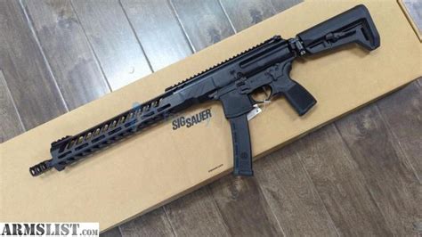 ARMSLIST - For Sale: Sig Sauer MPX PCC Competition Rifle 9mm 16" 30rd ...