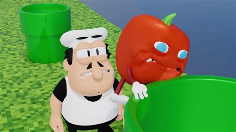 Peppino And Pepperman In Super Mario World Youtube