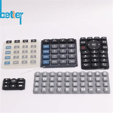 Different Protective Coatings For Silicone Rubber Button Keyboard