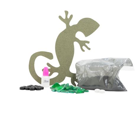 Mosaic Gecko Kit Diamond Tech Crafts