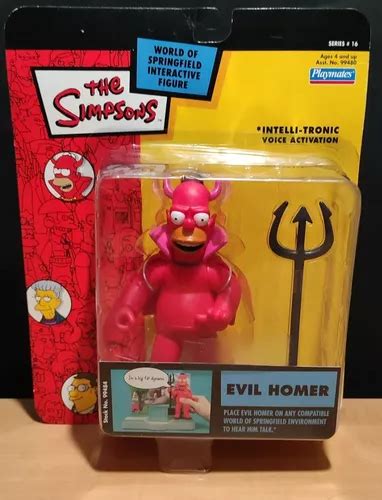 Los Simpsons Playmates Homero Simpson Evil Diablo