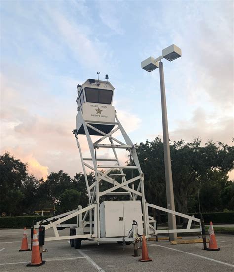 A Crime Prevention Tower In The Parking Lot Of Our Favorite Publix A