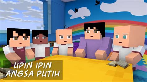 Angsa Putih Upin Ipin Musim Minecraft Animation Youtube