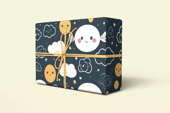 Gift Paper Pattern Mockup Design PSD By Rami S Design TPT