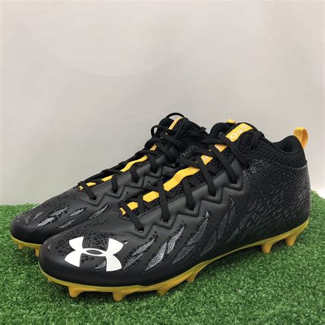 Under Armour Mens Spotlight 4d Foam Football Cleats Black 3023963 009 Sz 105 Ebay