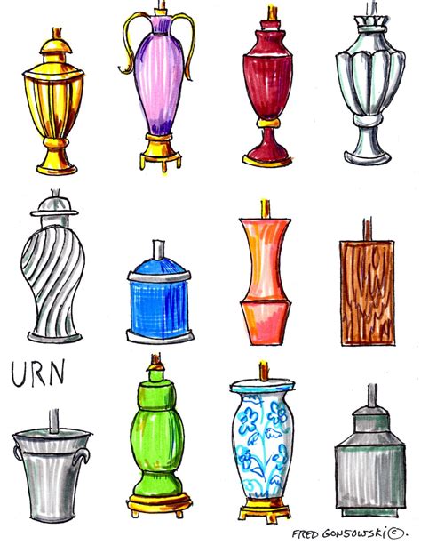 Looking At The Different Shapes Of Lamp Bases Interior Design Basics