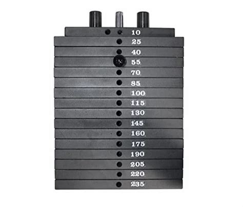 Black Round Gym Weight Stack At Rs 90kg In Meerut Id 27625576273