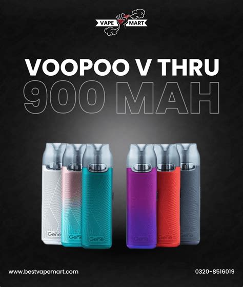 Voopoo V Thru Pro Pod System Kit Upgraded Mah W Bestvapemart