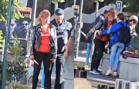 Impactante Mujer Apu Alada En Plena V A P Blica De Valpara So