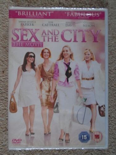 Sex And The City The Movie Dvd Drama Sarah Jessica Parker New