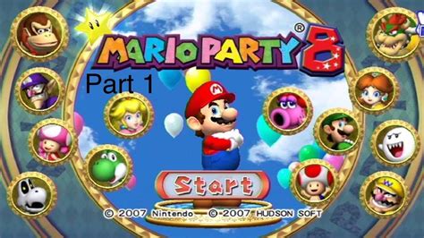 Mario Party 8 Star Battle Arena Walkthrough Part 1 DKs Treetop Temple