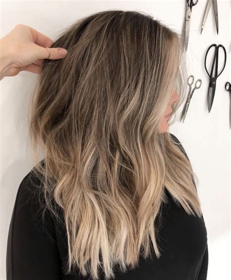 Foilyage And Cut By Lacey Brown Blonde Hair Blonde Hair Inspiration Balayage Hair