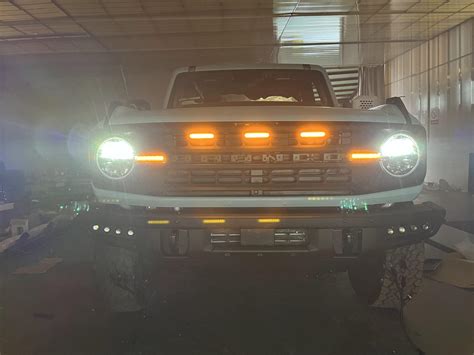 Mabett Bronco Base Black Diamond LED Grille Lights Available Now