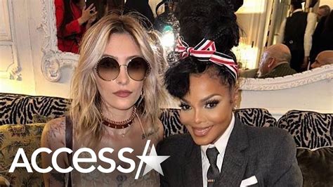 Paris Jackson Janet Jackson Pose For Rare Photo Together YouTube