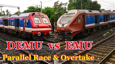 Demu Vs Emu Parallel Race With Dmu Parallel Action Between Sealdah