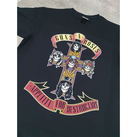 Jual Kaos Baju Band Rock Gnr Appetite For Destruction Guns N Roses