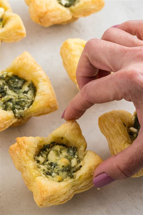 Feta Spinach Tartlets Tasty Homemade Recipes