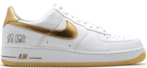 Nike Air Force 1 Low Players White Metallic Gold - 315092-171