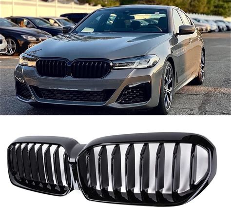 Amazon Glossy Black Kidney Grille Compatible With