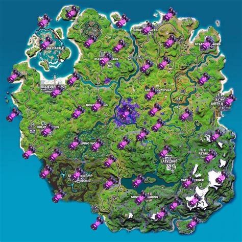 Every Alien Artifact In Fortnite Season 7 All Locations And How To Collect Them Quickly