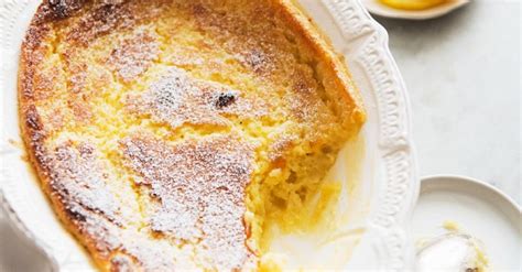 Baked Lemon Semolina Pudding Recipe Eat Smarter Usa