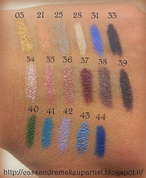 Kiko Long Lasting Stick Eyeshadows Ombretti Swatch Trucco Occhi