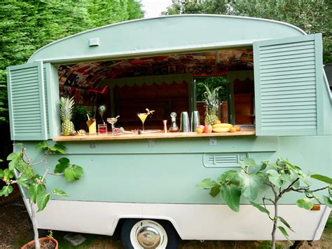 Vintage caravan bar hire Berkshire | Vintage caravan bar London