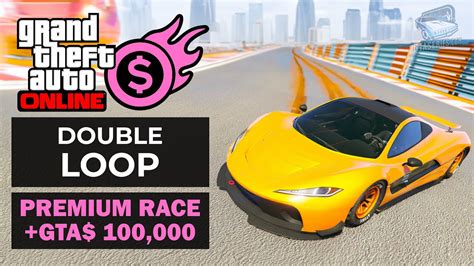 Gta Online Premium Race Double Loop Youtube