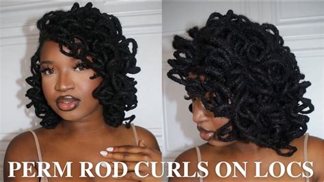 How To Perm Rod Curls On Short Locs Atelier Yuwa Ciao Jp