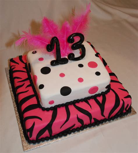 Cake Creations by Trish: 13th Birthday Cake!