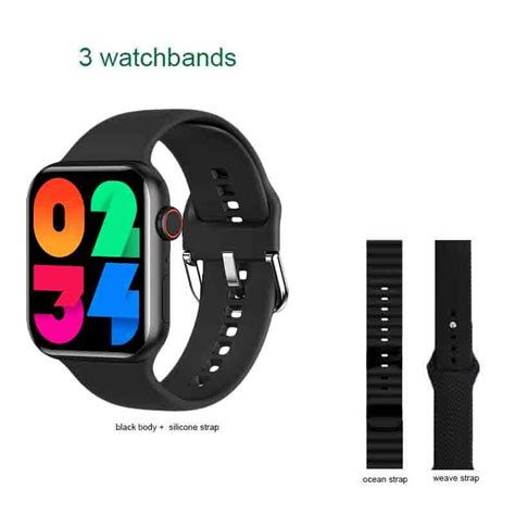 Hw9 Pro Max Smart Watch 3 Straps In 1 Wasirexpress