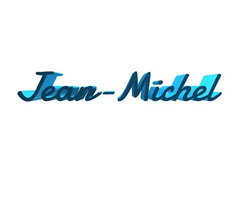 Archivo STL Jean-Michel・Plan de impresora 3D para descargar・Cults
